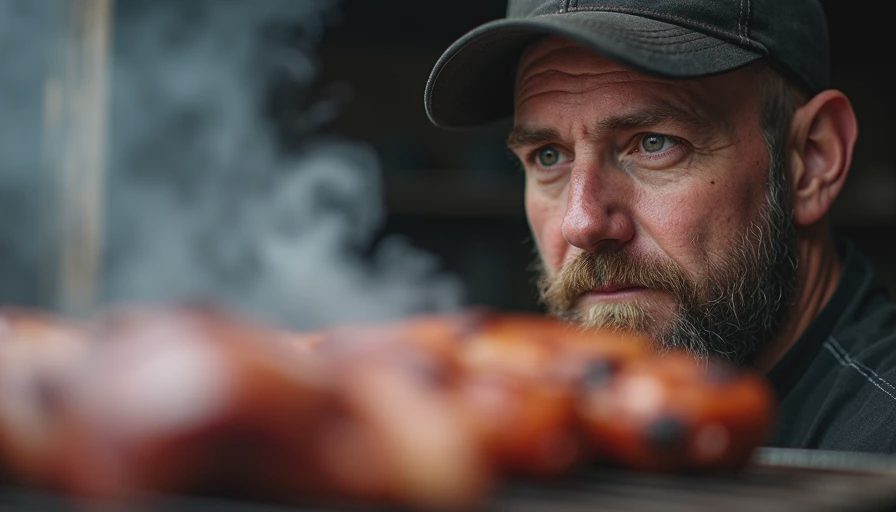Visual context for how long to smoke a pork butt