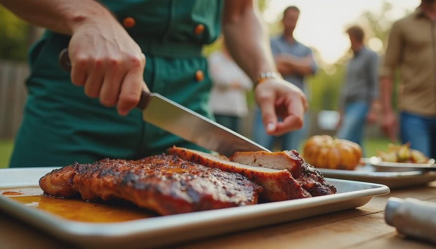 Visual context for burnt ends