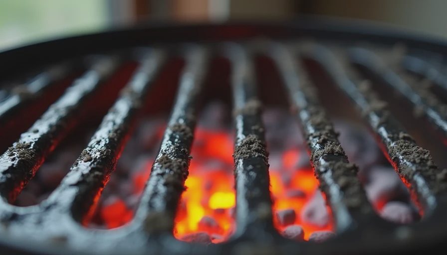 Visual context for bbq pit