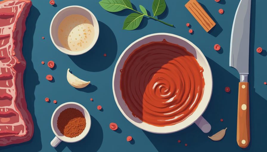 Visual context for rib rub recipe