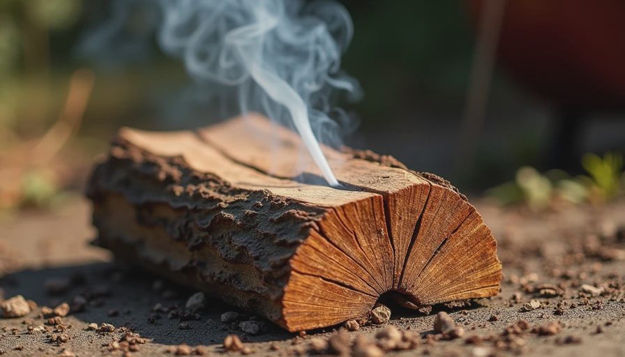 Visual context for wood smoke chunks