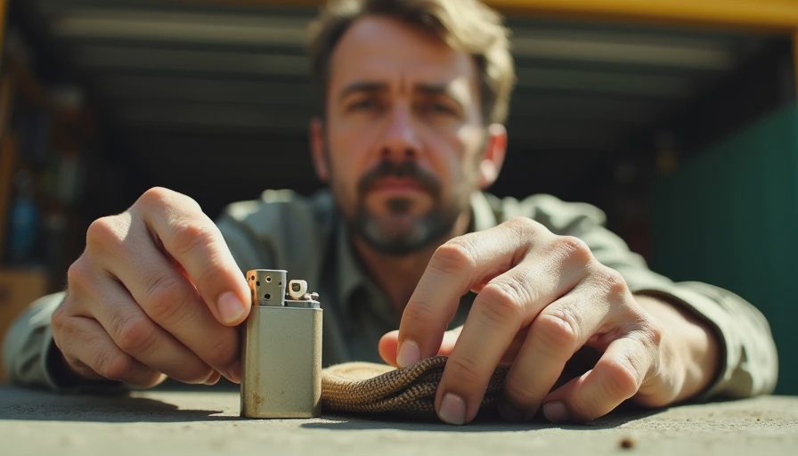 Visual context for real gear for smokers